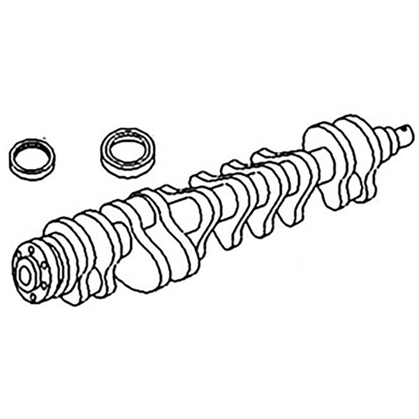 Aftermarket Rope Seal Crankshaft Fits Massey Ferguson Tractor 6500 31 175 180 185 3637789M1 - main
